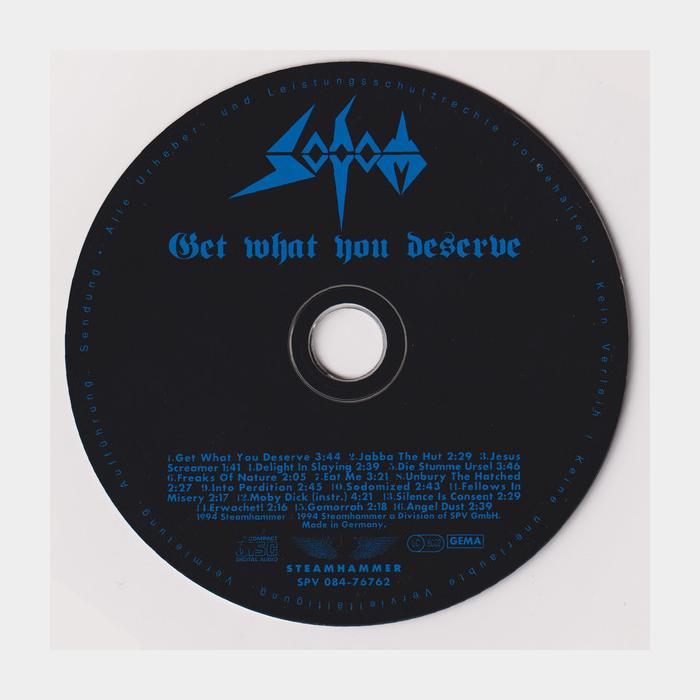 CD Sodom - Get What You Deserve