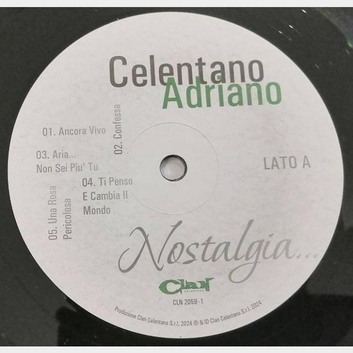 Adriano Celentano - Nostalgia... (ex/ex, 180g)