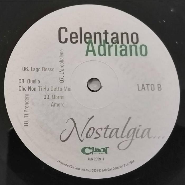 Adriano Celentano - Nostalgia... (ex/ex, 180g)