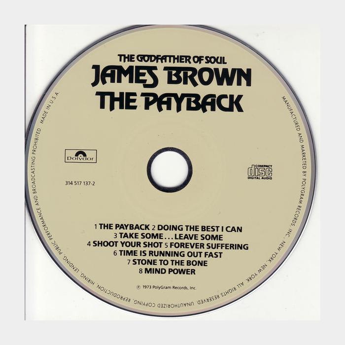 CD James Brown - The Payback