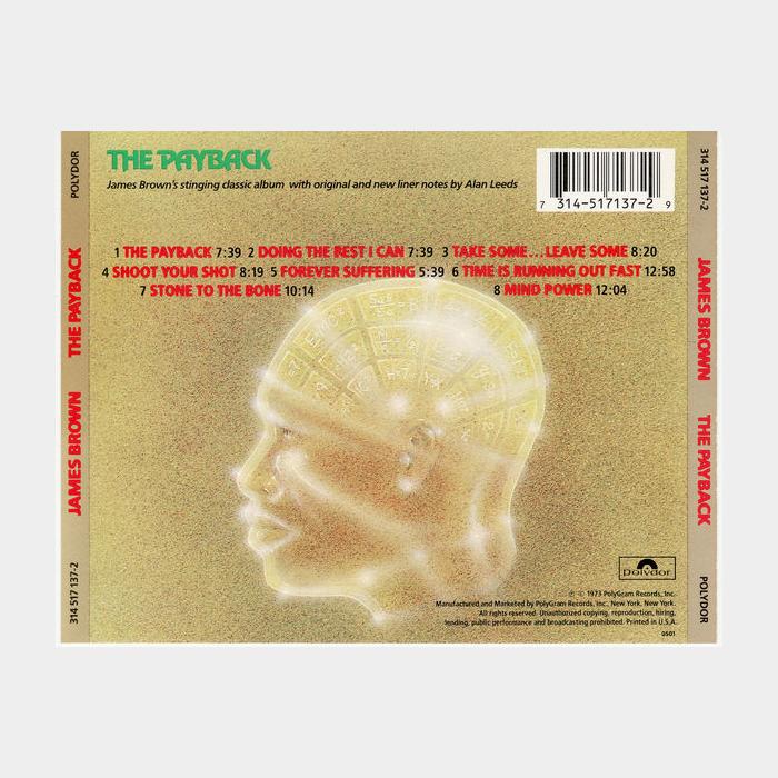CD James Brown - The Payback