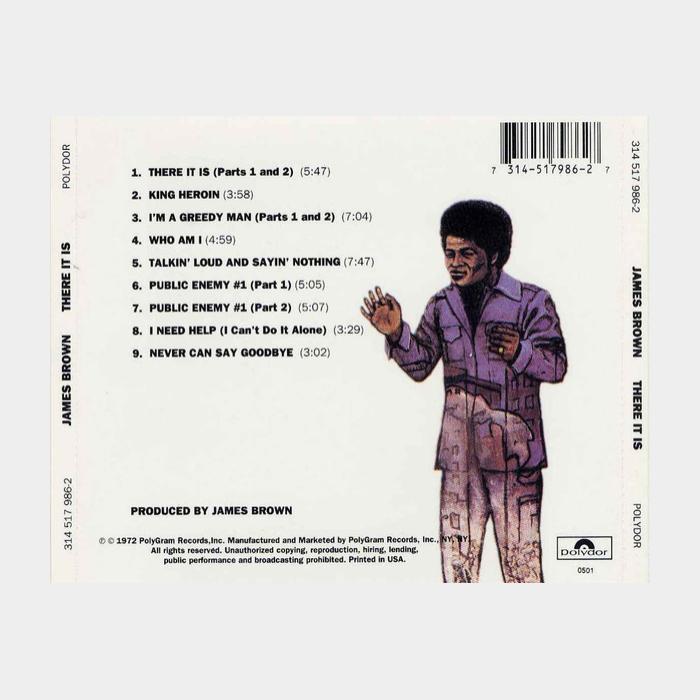 CD James Brown - Hot Pants / There It Is