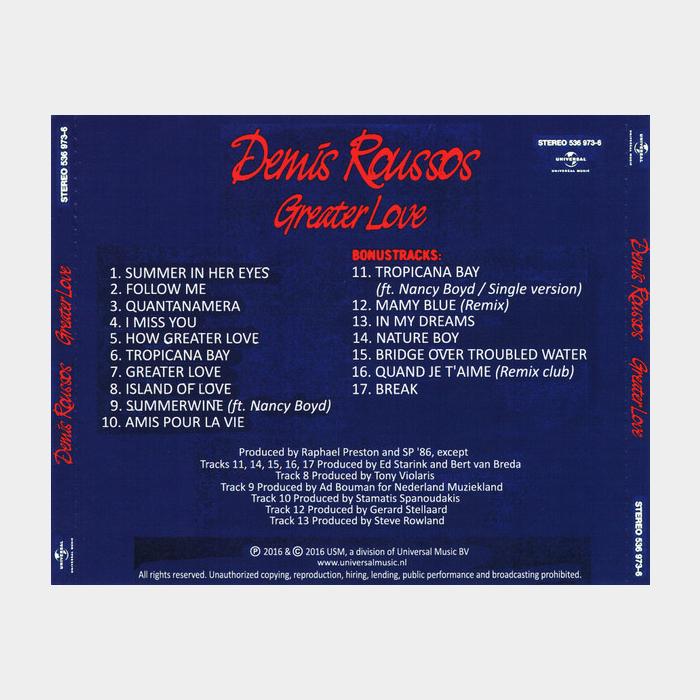 CD Demis Roussos - Man Of The World