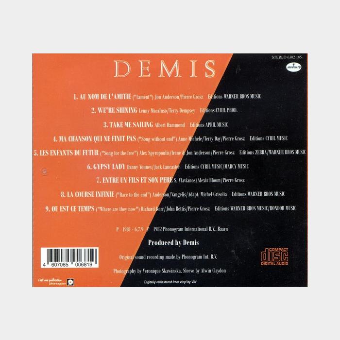 CD Demis Roussos - Demis