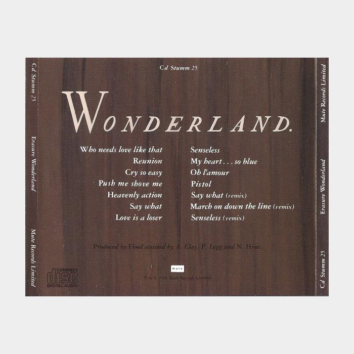 CD Erasure - Wonderland