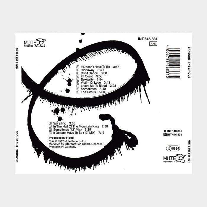 CD Erasure - The Circus