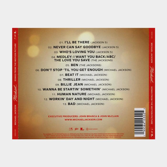 CD Michael Jackson - OST Michael