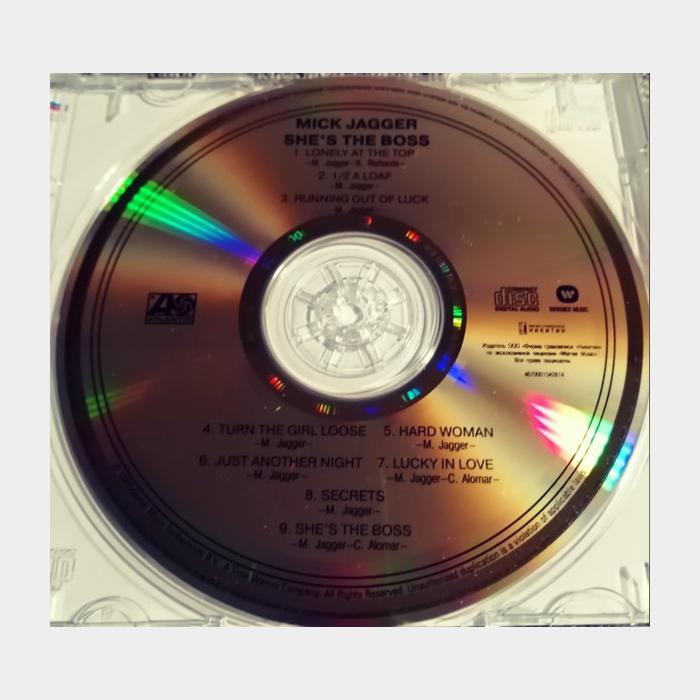 CD Mick Jagger - She's The Boss (ex+/ex+, License, Gold CD)