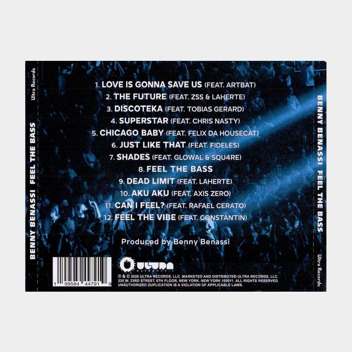 CD Benny Benassi - Feel The Bass