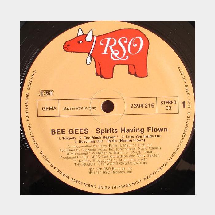 Bee Gees - Spirits Having Flown (ex+/ex-)