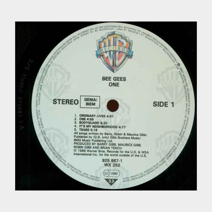 Bee Gees - One (ex+/ex+)