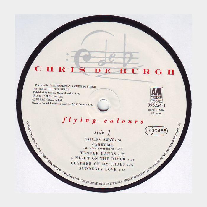 Chris De Burgh - Flying Colours (ex+/ex)