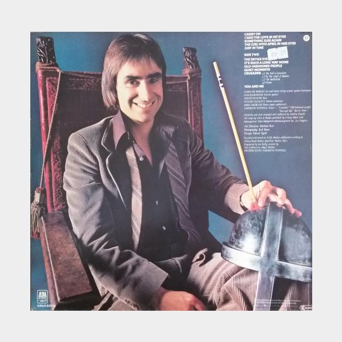 Chris De Burgh - Crusader (ex/vg+)