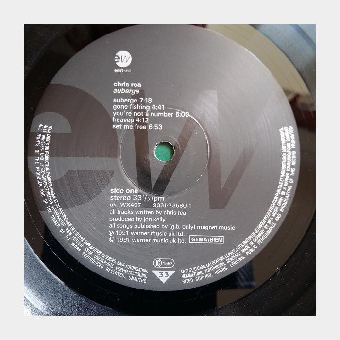Chris Rea - Auberge (ex+/ex, little scratch)