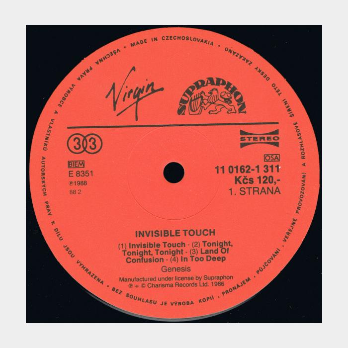 Genesis - Invisible Touch (ex+/ex+)