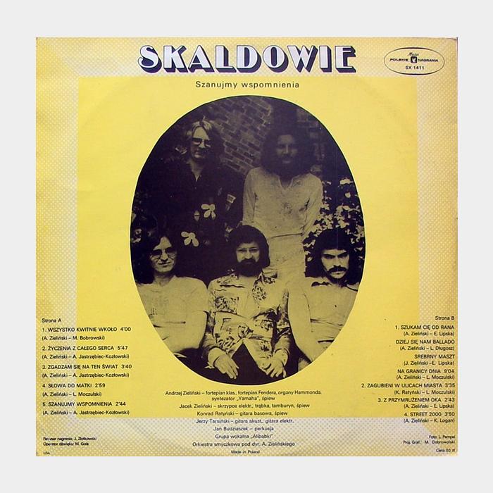 Skaldowie – Szanujmy Wspomnienia (ex/ex)