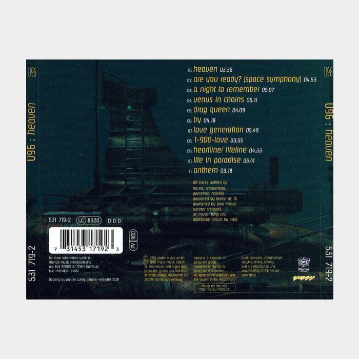 CD U96 - Heaven