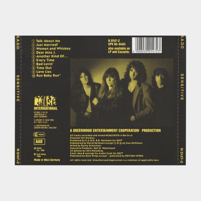 CD S.A.D.O. - Sensitive