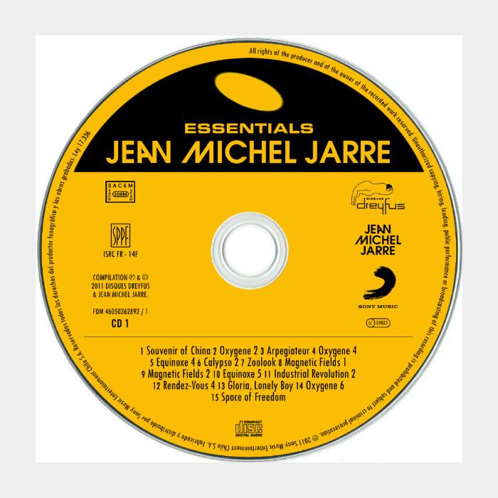 CD Jean Michel Jarre - Essentials & Rarities 2CD