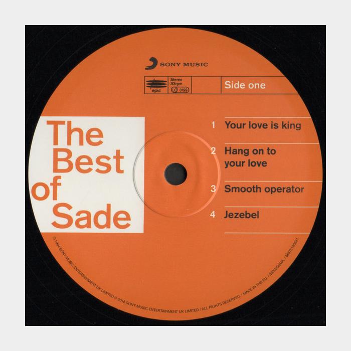 Sade - The Best Of Sade 2LP (ex+/ex+, 180g)
