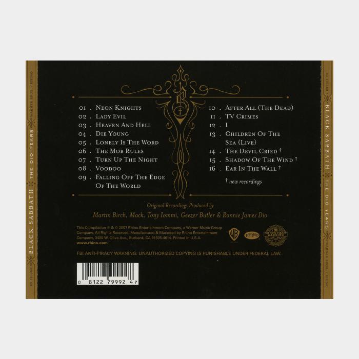 CD Black Sabbath - The Dio Years