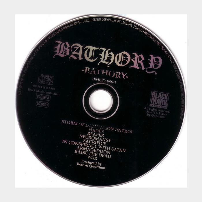 CD Bathory - Bathory