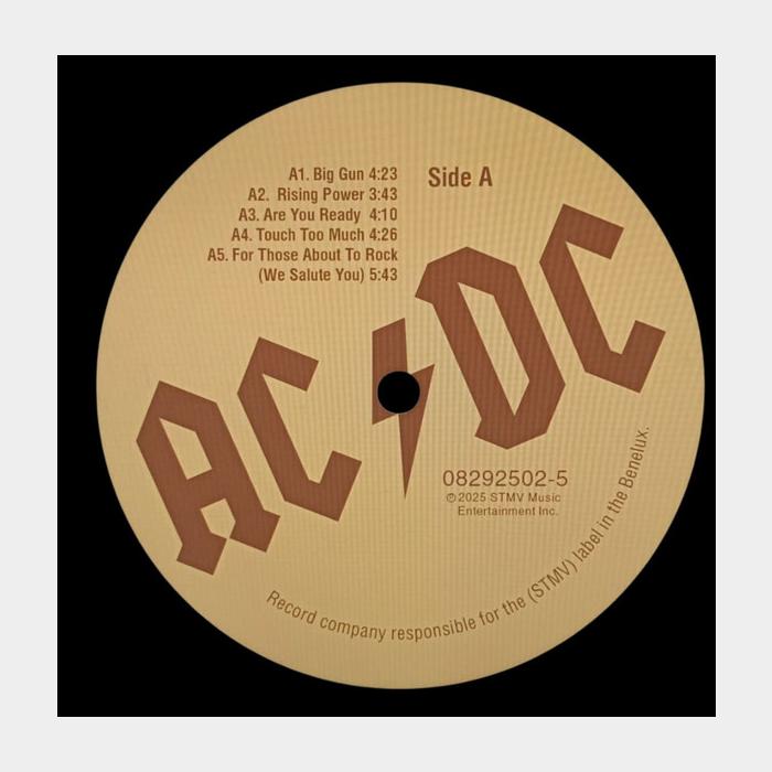AC/DC - Big Gun (ex-/ex+, 180g)
