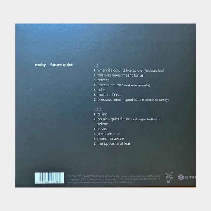 CD Moby - Future Quiet 2CD