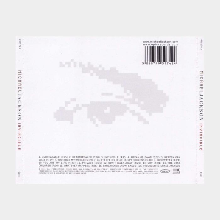 CD Michael Jackson - Invincible