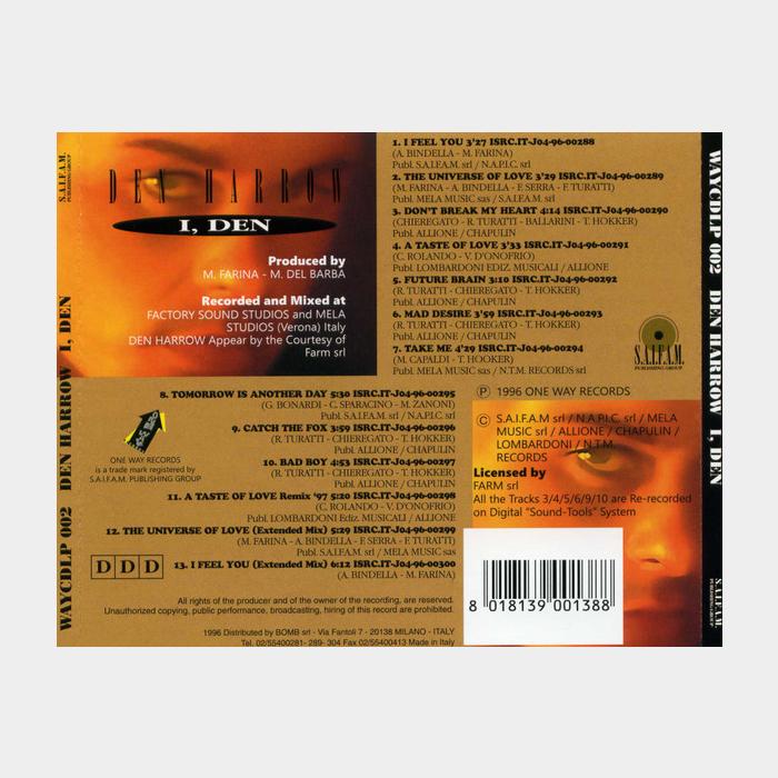 CD Den Harrow - I, Den