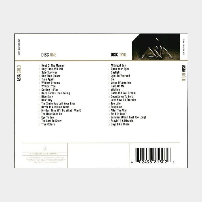 CD Asia - Gold 2CD
