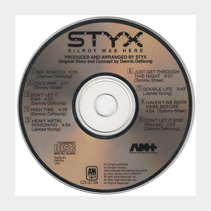 CD Styx - Kilroy Was Here