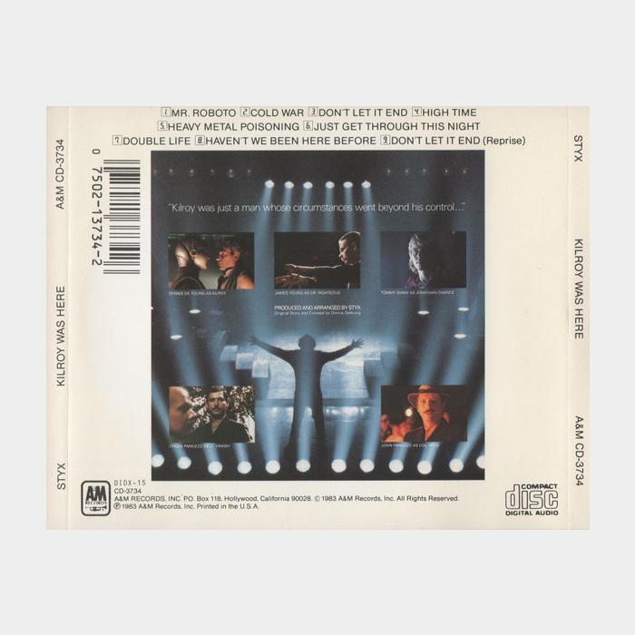 CD Styx - Kilroy Was Here