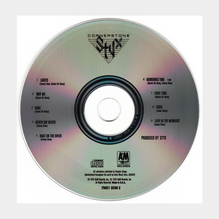 CD Styx - Cornerstone
