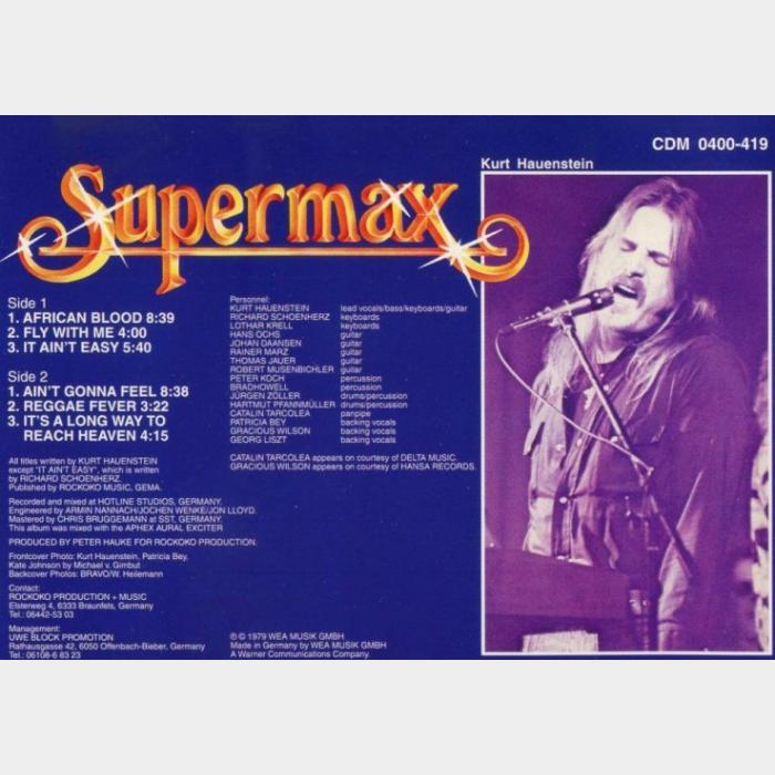 CD Supermax / London Aircraft - Fly With Me / Rockets