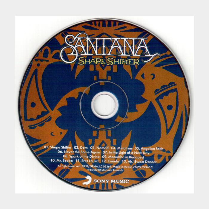 CD Santana - Santana Shape Shifter