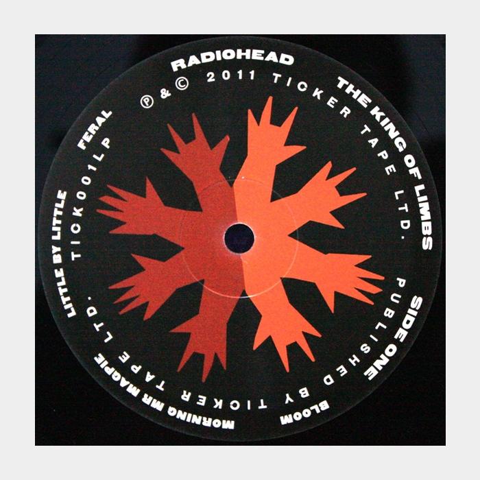 Radiohead - The King Of Limbs (ex+/ex+, 180g, ORIGINAL, 2011 Year)