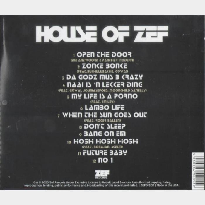 CD Die Antwoord - House Of Zef