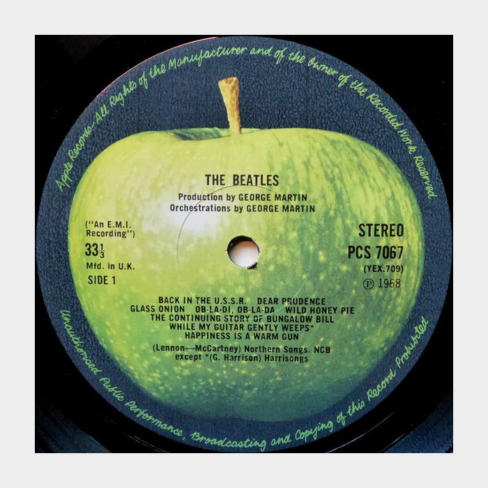 Beatles - The Beatles (White Album) 2LP (ex+/ex+, Poster, Photo)
