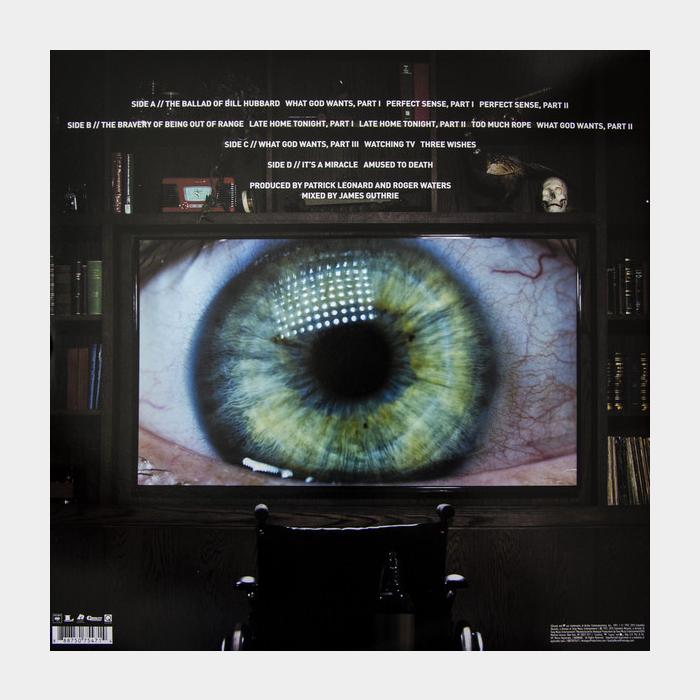 Roger Waters - Amused To Death 2LP (ex+/ex+, sealed, 180g)