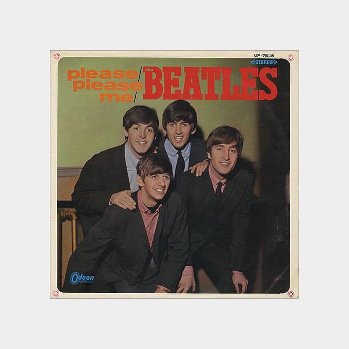 Beatles - Please Please Me (vg+/vg+, играет на ex, RED LP)
