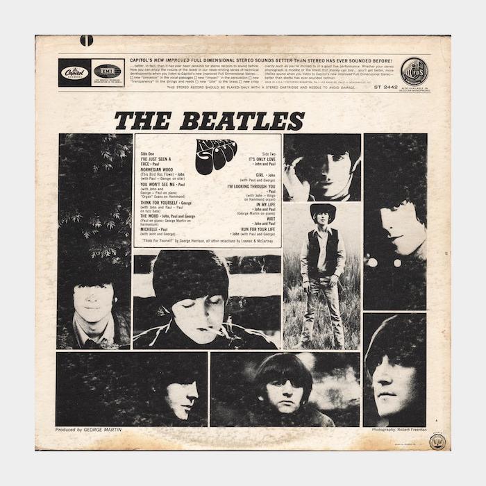 Beatles - Rubber Soul (ex-/ex-, играет на ex+)