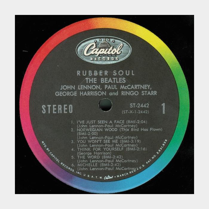 Beatles - Rubber Soul (ex-/ex-, играет на ex+)