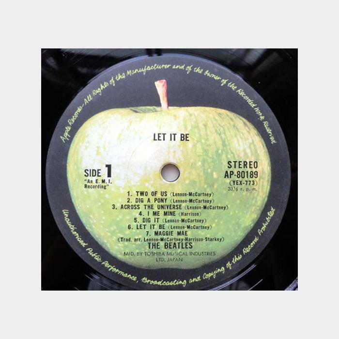 Beatles - Let It Be (ex+/ex)
