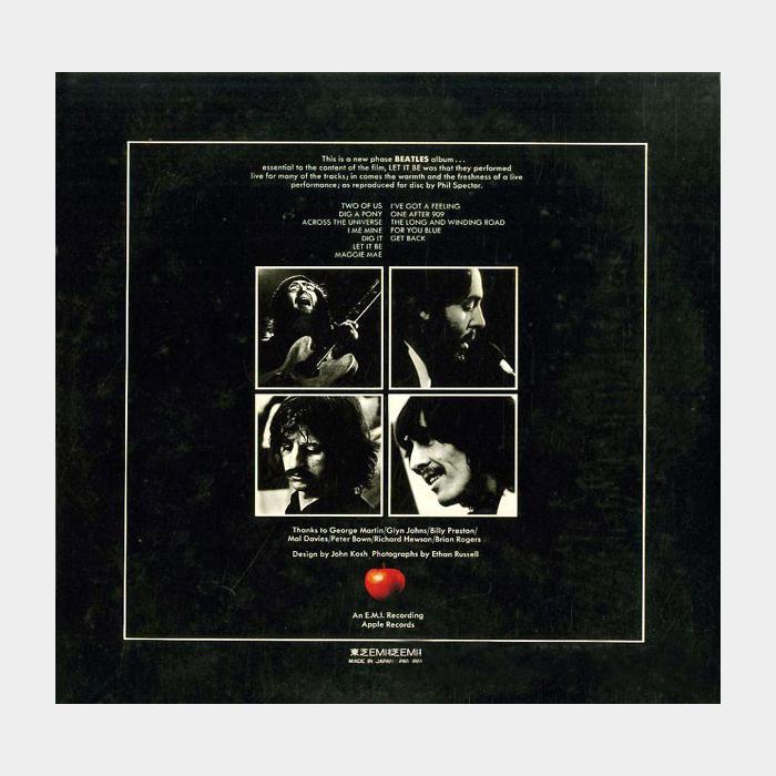 Beatles - Let It Be (ex+/ex)