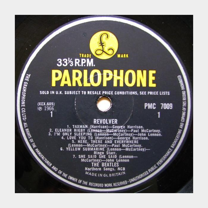 Beatles - Revolver (vg++/ex-, играет на ex+, ORIGINAL)