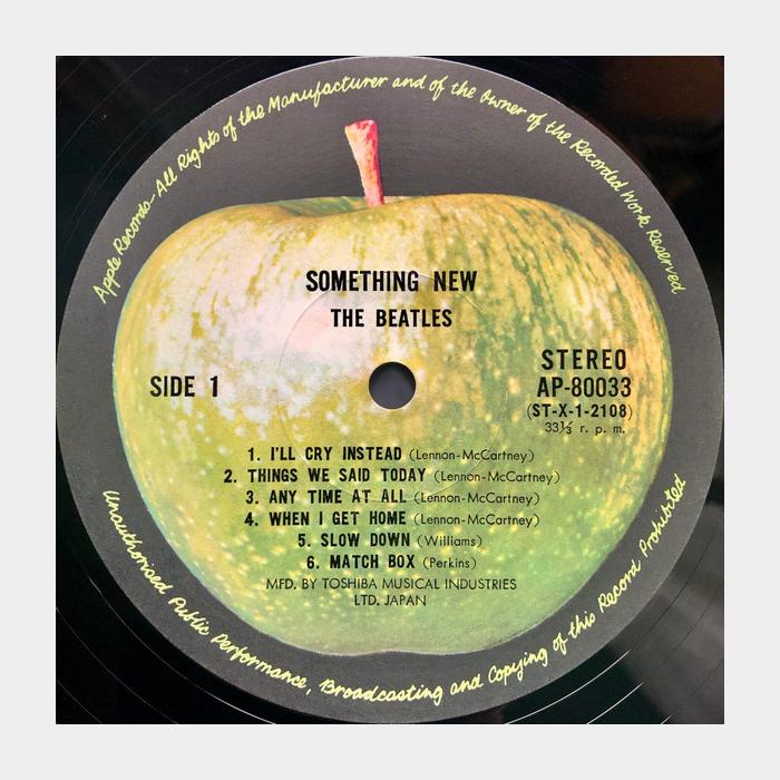 Beatles - Something New (ex/ex+)