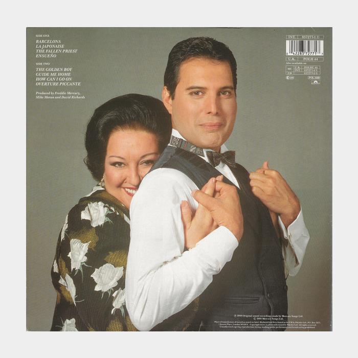 Freddie Mercury & Montserrat Caballe - Barcelona (ex+/ex+)