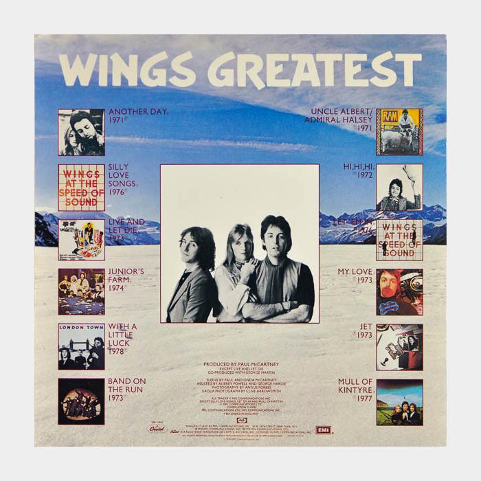 Wings - Wings Greatest (ex+/ex+)