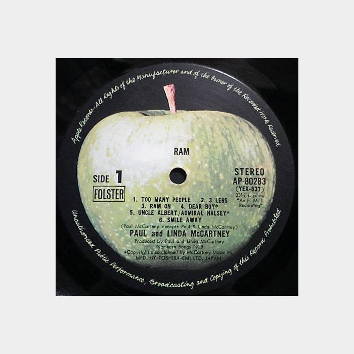 Paul & Linda McCartney - Ram (ex+/ex+)